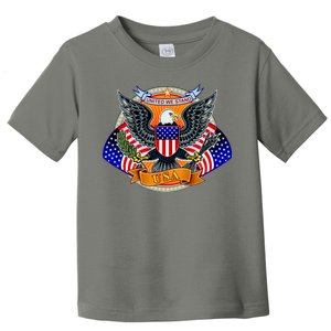 United We Stand USA Eagle Crest Toddler T-Shirt