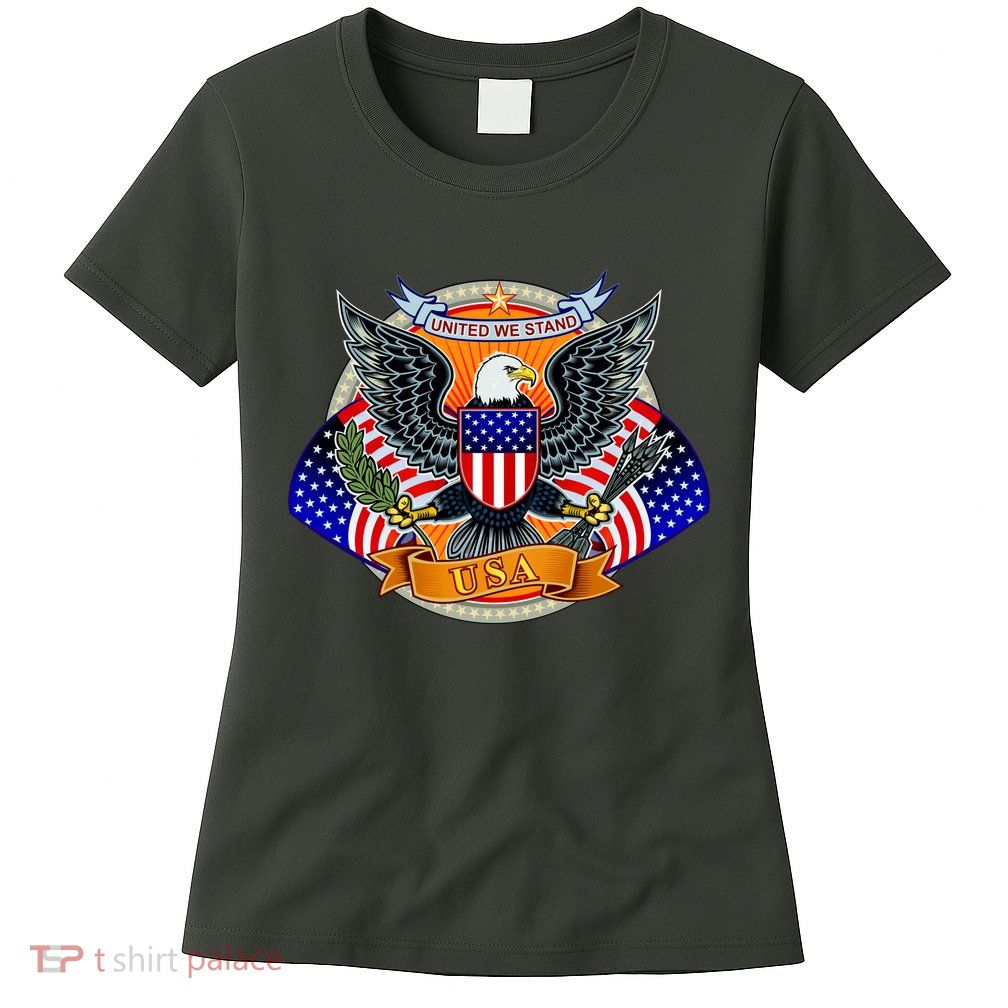 United We Stand USA Eagle Crest Women's T-Shirt