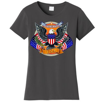 United We Stand USA Eagle Crest Women's T-Shirt