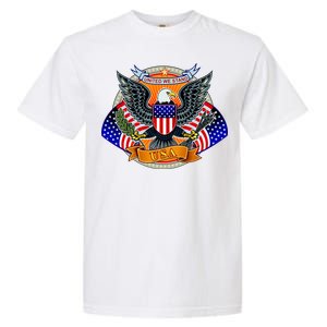 United We Stand USA Eagle Crest Garment-Dyed Heavyweight T-Shirt