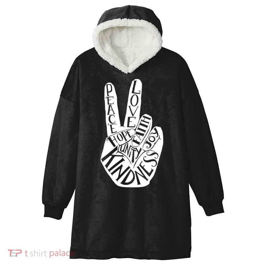 Unity Day Hooded Wearable Blanket
