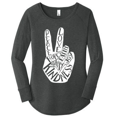 Unity Day Women's Perfect Tri Tunic Long Sleeve Shirt