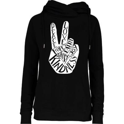 Unity Day Womens Funnel Neck Pullover Hood