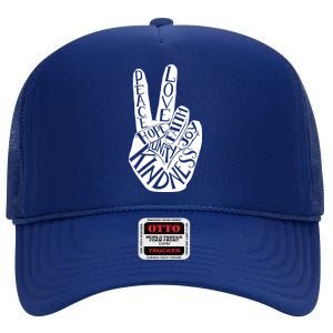 Unity Day High Crown Mesh Back Trucker Hat