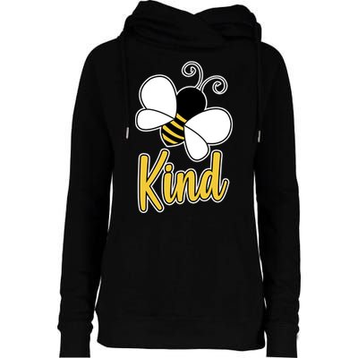 Unity Day Bee Kind Womens Funnel Neck Pullover Hood