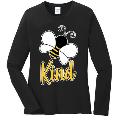 Unity Day Bee Kind Ladies Long Sleeve Shirt