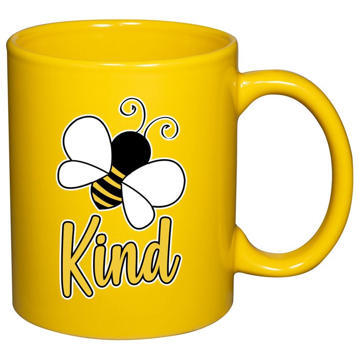 Unity Day Bee Kind 11oz C Handle Ceramic Mug
