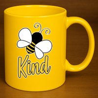 Unity Day Bee Kind 11oz C Handle Ceramic Mug