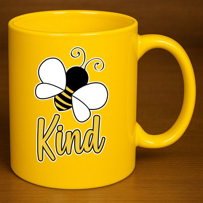 Unity Day Bee Kind 11oz C Handle Ceramic Mug