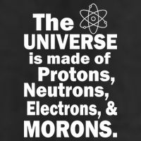 Universe Is Made Of Morons Tumbler