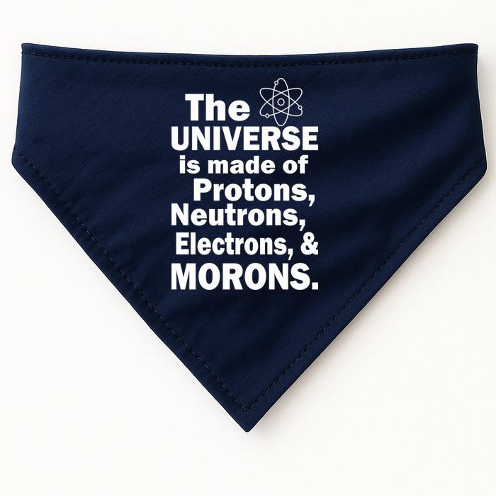 Universe Is Made Of Morons USA-Made Doggie Bandana