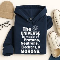 Universe Is Made Of Morons Hoodie