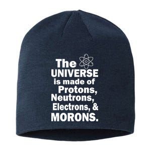 Universe Is Made Of Morons Sustainable Beanie