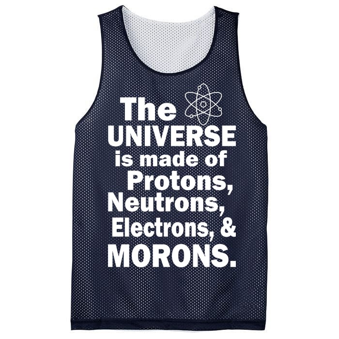 Universe Is Made Of Morons Mesh Reversible Basketball Jersey Tank