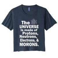 Universe Is Made Of Morons Crop Top