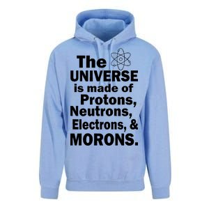 Universe Is Made Of Morons Unisex Surf Hoodie