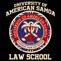 University of Samoa Law School Logo Emblem 7-Panel Snapback Hat
