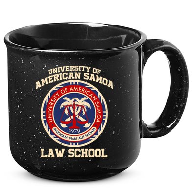 University of Samoa Law School Logo Emblem 15oz Campfire Ceramic Mug
