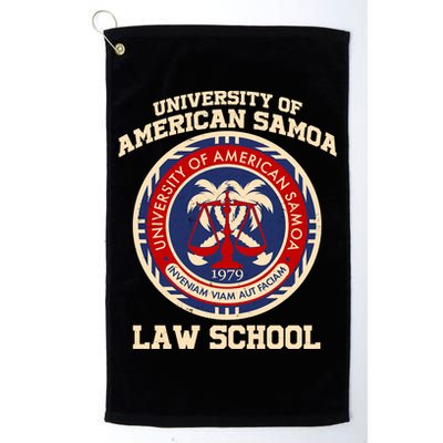 University of Samoa Law School Logo Emblem Golf Towel