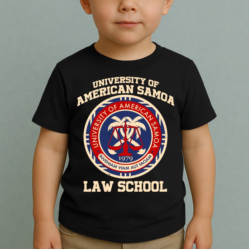 University of Samoa Law School Logo Emblem Toddler T-Shirt