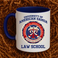 University of Samoa Law School Logo Emblem Mug