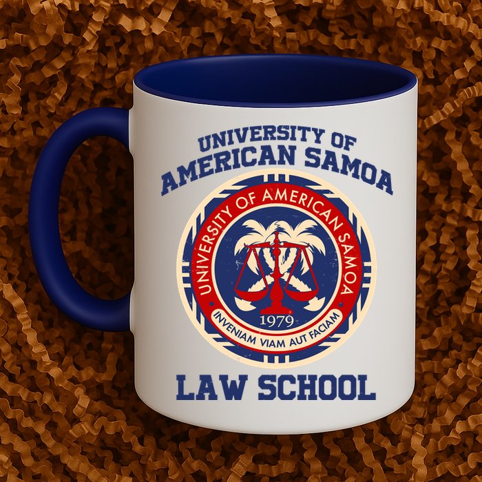 University of Samoa Law School Logo Emblem Mug