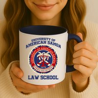 University of Samoa Law School Logo Emblem Mug