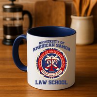 University of Samoa Law School Logo Emblem Mug