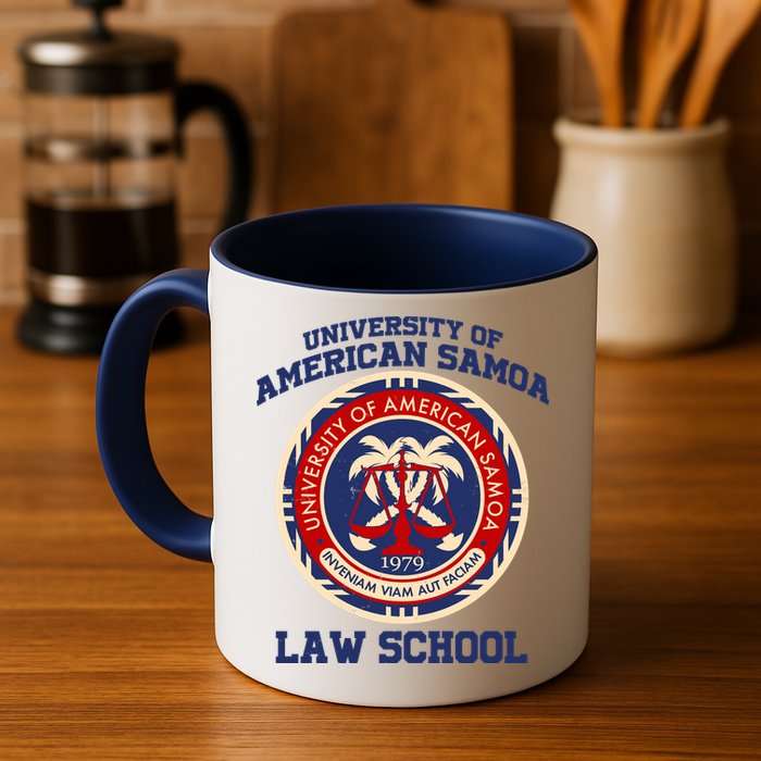 University of Samoa Law School Logo Emblem Mug