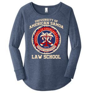 University of Samoa Law School Logo Emblem Women's Perfect Tri Tunic Long Sleeve Shirt