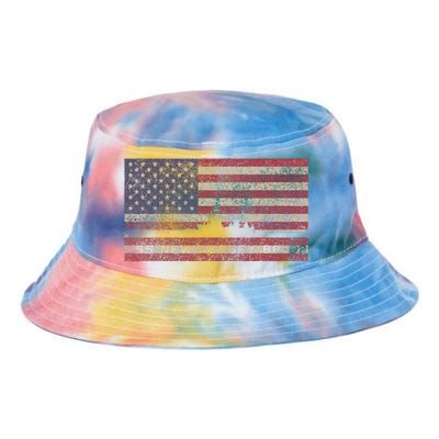 Uss New Jersey Bb62 Ww2 Battleship Usa American Flag Tie Dye Newport Bucket Hat