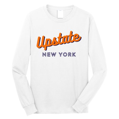 Upstate Ny Love I Love Upstate New York Ny State Hometown Long Sleeve Shirt