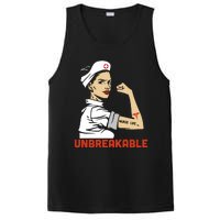 Unbreakable Nurse Life LPN RN Funny Nursing Gift Mothers Day PosiCharge Competitor Tank