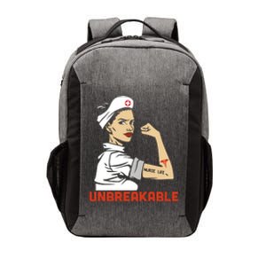 Unbreakable Nurse Life LPN RN Funny Nursing Gift Mothers Day Vector Backpack