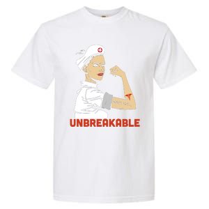 Unbreakable Nurse Life LPN RN Funny Nursing Gift Mothers Day Garment-Dyed Heavyweight T-Shirt