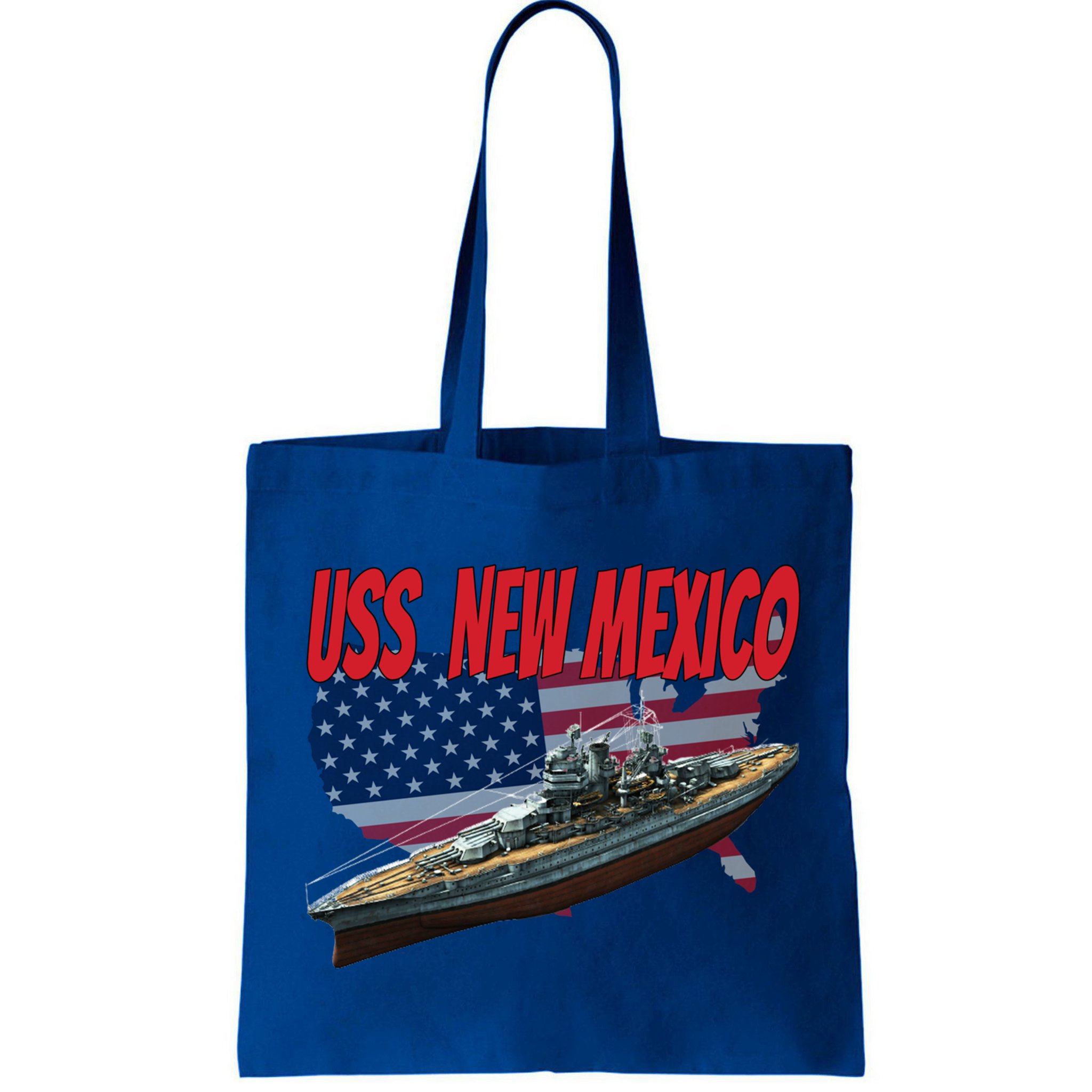 Uss New Mexico Bbgift40 Ww2 War Veteran Battleship Dad Son Boy Gift Bag