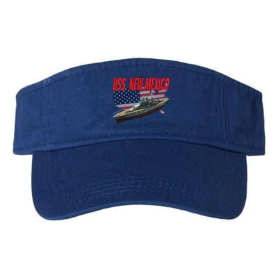 Uss New Mexico Bbgift40 Ww2 War Veteran Battleship Dad Son Boy Gift Visor