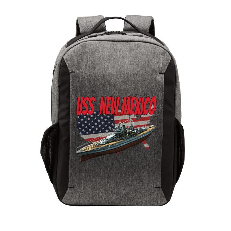 Uss New Mexico Bbgift40 Ww2 War Veteran Battleship Dad Son Boy Gift Vector Backpack