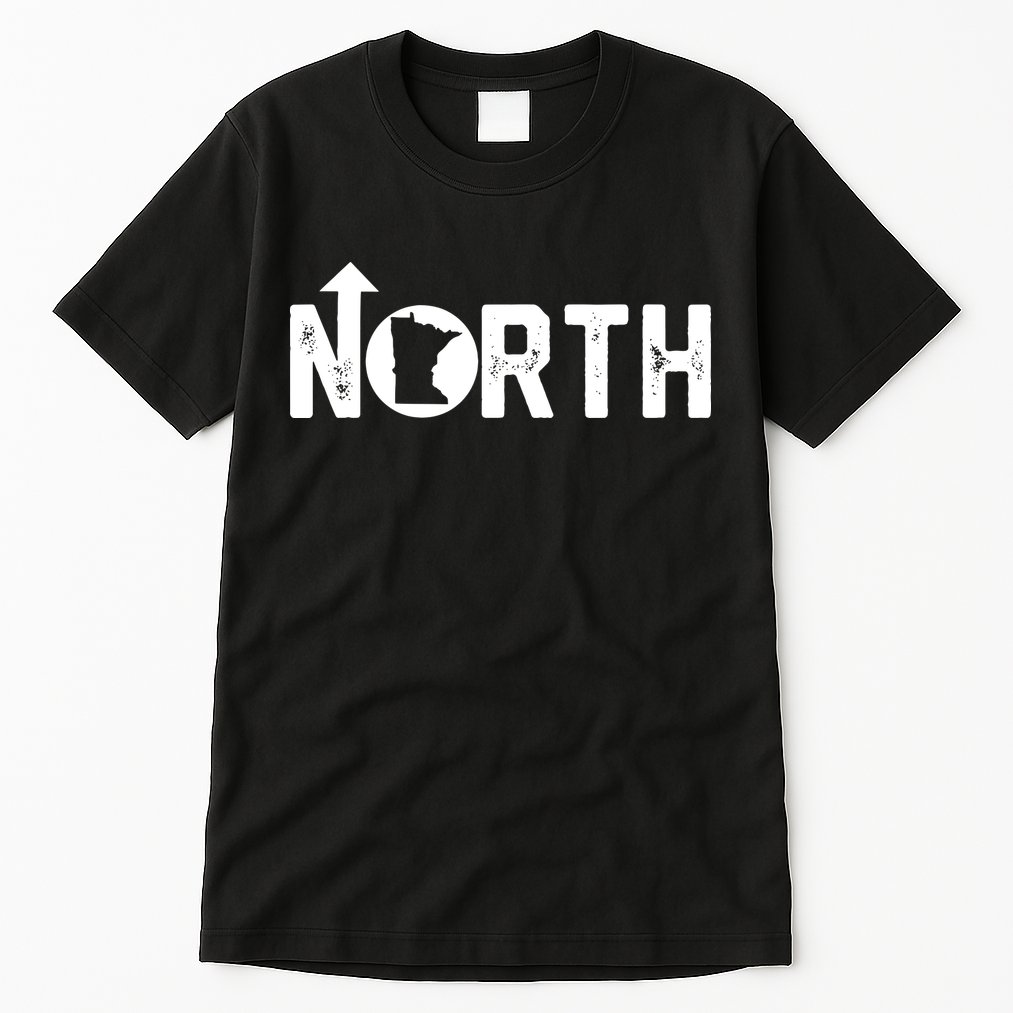 Up North Minnesota 10000 Lakes Tall T-Shirt