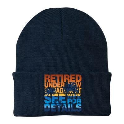 Under New Management - Retirement Knit Cap Winter Beanie