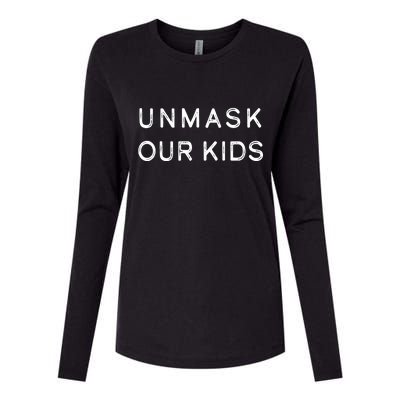 Unmask Our Kids Womens Cotton Relaxed Long Sleeve T-Shirt