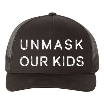 Unmask Our Kids Yupoong Adult 5-Panel Trucker Hat