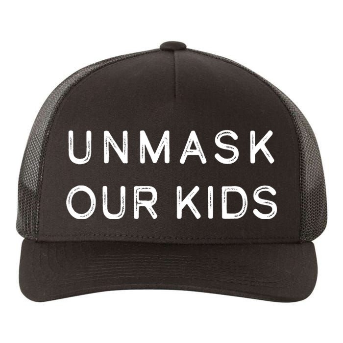 Unmask Our Kids Yupoong Adult 5-Panel Trucker Hat