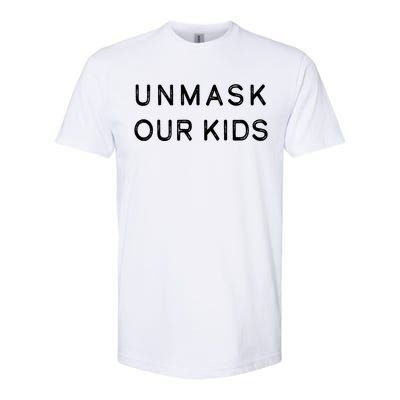 Unmask Our Kids Softstyle CVC T-Shirt