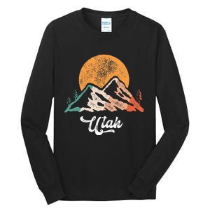 Utah Nature National Park Sunset Mountains Utah Tall Long Sleeve T-Shirt