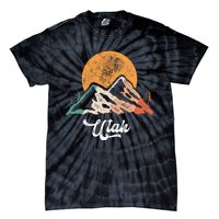 Utah Nature National Park Sunset Mountains Utah Tie-Dye T-Shirt