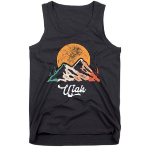 Utah Nature National Park Sunset Mountains Utah Tank Top