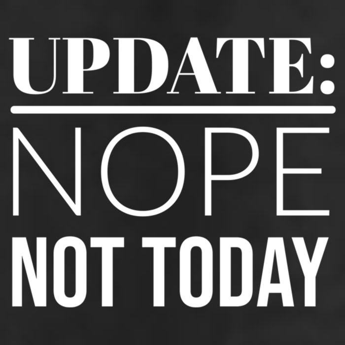 Update: Nope Not Today Gift Cool Comfort Performance Bucket Hat