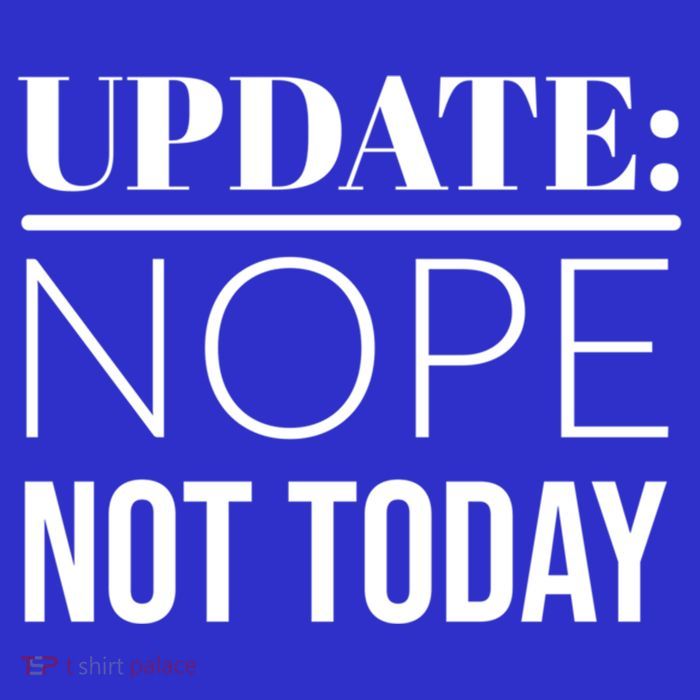 Update: Nope Not Today Gift Button