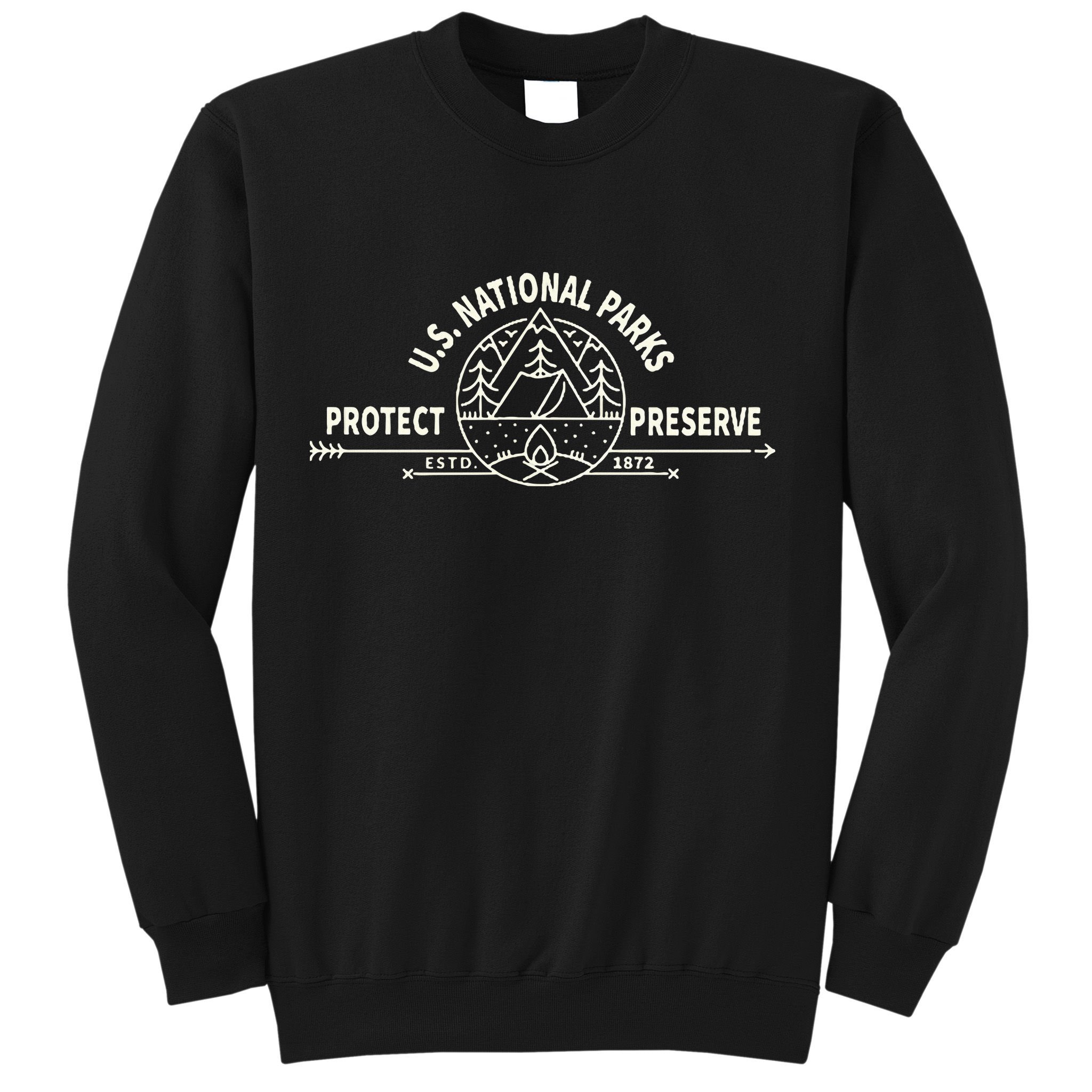 U.S. National Park Preserve & Protect The Us National Parks Sweatshirt